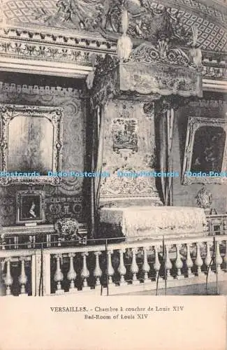 R304336 Versailles Chambre a coucher de Louis XIV Bed Room of Louis XIV Cosse