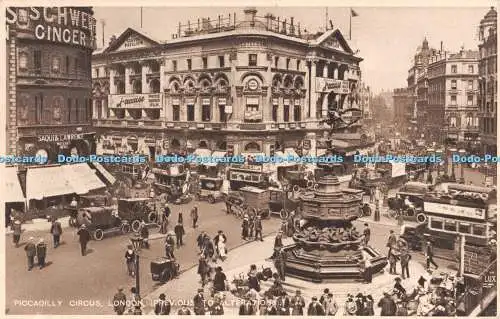 R302656 Piccadilly Circus London vor Änderungen 1928