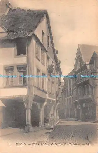 R301063 Dinan Vieilles Maisons de la Rue des Cordeliers LL