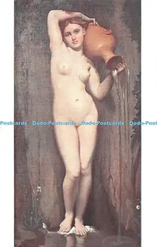 R301120 Die Quelle Frau mit Vase in den Händen J A D Ingres