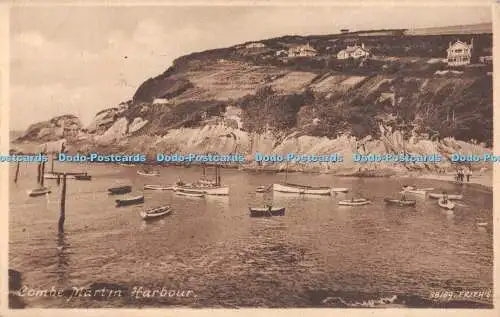 R304702 Combe Martin Harbour 88189 Friths Serie 1943