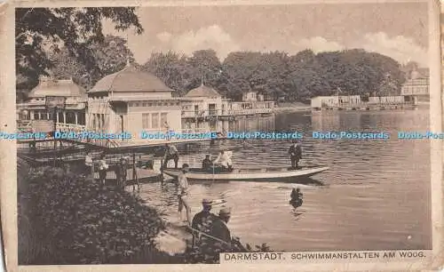 R306315 Darmstadt Schwimmanstalten am Woog Wilh Gerling Nr 763