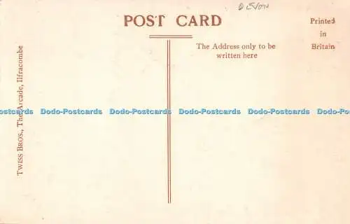 R306351 Heddon Mouth N Devon Twiss Bros Postkarte
