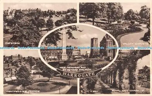 R303010 Harrogate War Memorial And St Peters Church The Stray Montpellier Parade