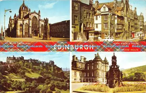 R306366 Edinburgh The Castle Holyrood House St Giles Cathedral John Knox House M