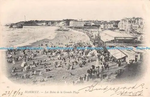 R303014 Biarritz Les Bains de la Grande Plage 25 Collections ND Phot 1902