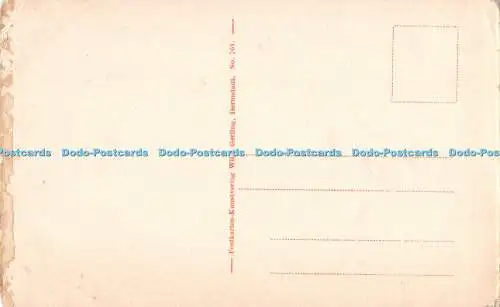 R303020 Darmstadt Rheinstraße Kunstverlag Wilhelm Gerling Darmstadt Nr 761