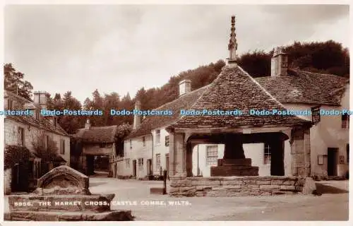 R306471 Wilts Castle Combe The Market Cross E A Sweetman Sologlaze Serie Real P