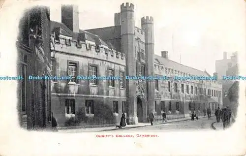 R304961 Christi College Cambridge 1904