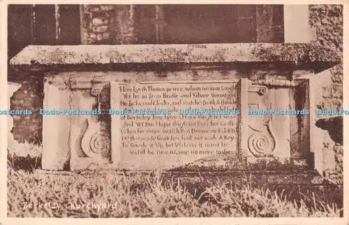 R301534 Berkeley Churchyard S Pead Postkarte