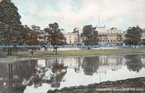 R306572 Buckingham Palace from the Lake Misch and Stock The British Empire Serie