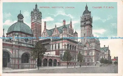 R303314 Imperial Institute London F F und Co D und D G Postkarte