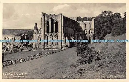 R308384 8 Abteikirche Rievaulx aus N E Werksministerium RP