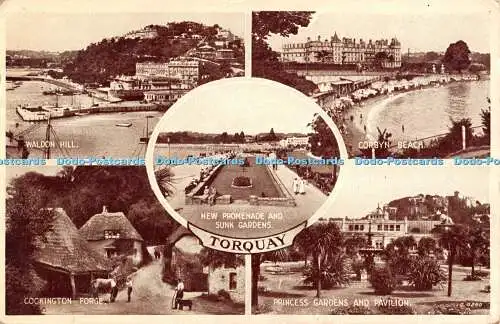 R308460 Torquay G4260 Phototype Valentines 1946 Multi View