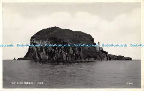 R308466 Bass Rock and Lighthouse 40993 Silveresque Valentines