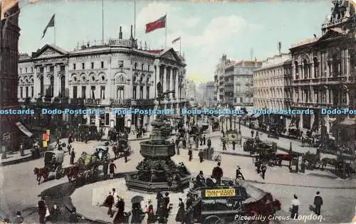 R306841 London Piccadilly Circus Brown and Rawcliffe 1909