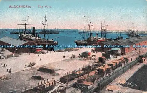 R303516 Alexandria The Port Edit The Cairo Post Card Trust Ph N 078 Serie 650