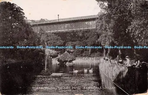 R306874 Scarborough The Fish Pond Ramsdale Valley E T W Dennis Dainty Serie 191