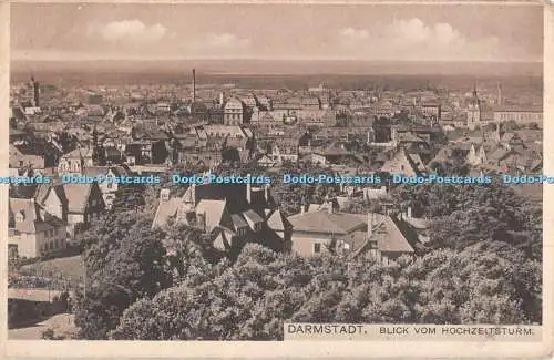 R306915 Darmstadt Blick vom Hochzeitsturm Wilh Gerling Nr 746