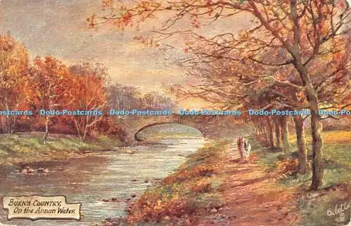 R306958 Burn Country On the Annam Water Tuck Oilette Ser III Postkarte 7703