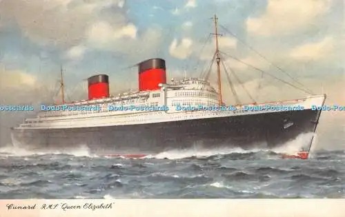 R301946 Cunard R M S Queen Elizabeth B 1169