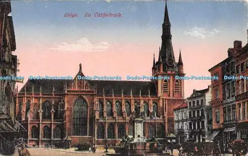 R308641 Liege La Cathedrale J N 1919