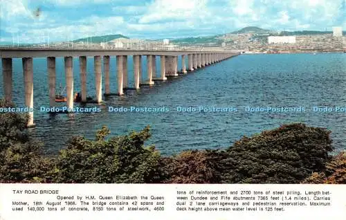 R310294 Tay Road Bridge eröffnet von H M Queen Elizabeth Photo Precision Limited Co