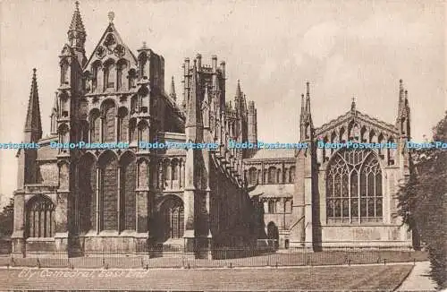 R302002 Ely Cathedral East End Postkarte