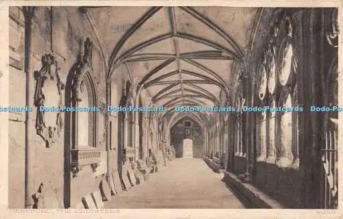 R308736 Hereford The Cloisters 4059 C E Brumwell Stationer 1921