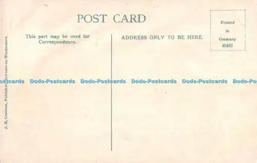 R303734 A Country Scene Windermere J H Crabtree Publisher Bowness on Windermere