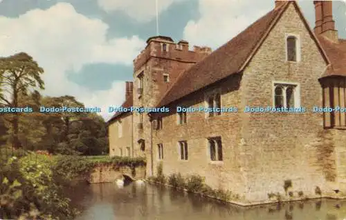 R307085 The West Front Ightham Mote Salmon