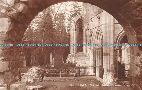 R310369 Dryburgh Abbey Earl Haig Resting Place A R Edwards