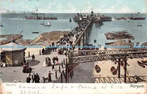 R302161 Margate The Jetty Hartmann 1903