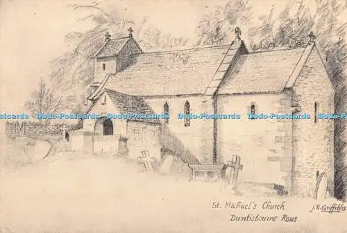 R302162 Duntisbourne Rous St Michel Church J R Griffiths