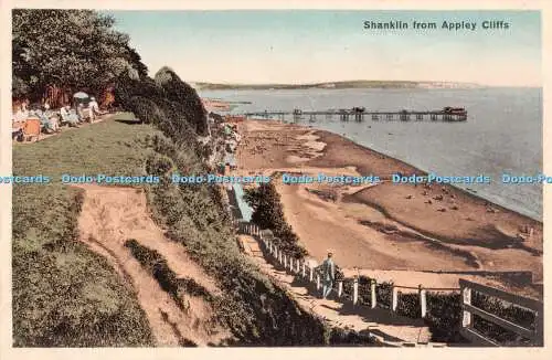 R303943 Shanklin von Appley Cliffs Postkarte