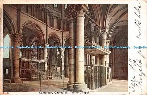 R309050 Canterbury Cathedral Trinity Chapel 21167 Bild Postkarte 1905