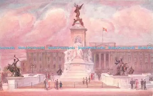 R304168 London The Queen Victoria Memorial and Buckingham Palace Eyre and Spotti