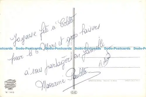 R310864 Bonne Fete Univers No 1413 C Y Z