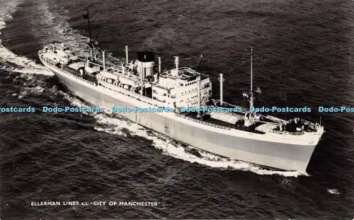 R304224 Ellerman Lines ss City of Manchester RP
