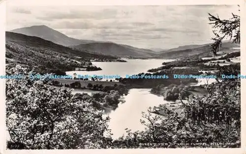 R306253 Pitlochry Queen View Loch Tummel J B White the Best of All Series RP 195