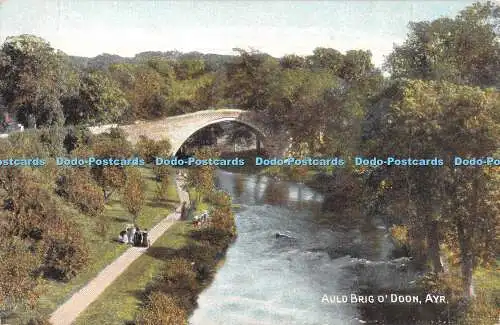 R307941 Auld Brigo Doon Ayr C D Thomson