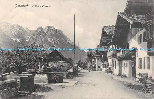 R308170 Garmisch Fruhlingstraße Nr 395 B Johannes Max Beckert K B Hofphot