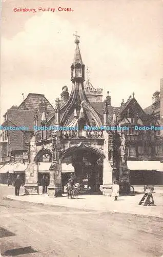 R311686 Salisbury Poultry Cross Jefferies Booksellers