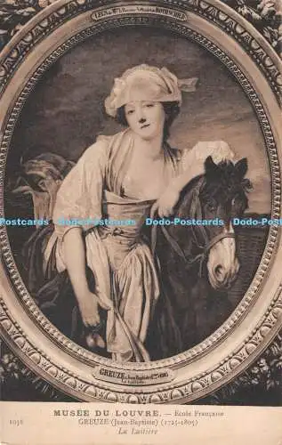 R312352 1038 Musee du Louvre Ecole Francaise Greuze Jean Baptiste 1725 1805 La L