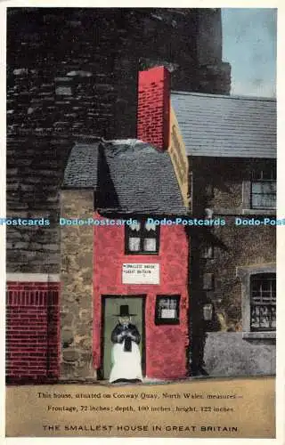 R312493 Das kleinste Haus Großbritanniens Mrs E Williams