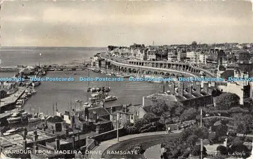 R314596 Harbour from Madeira Drive Ramsgate L 4706 D Silveresque 3059V Style Val