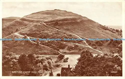 R314813 British Camp Hill Malvern G 6537 Phototype Valentines