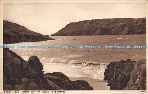 R314832 Schraubenkopf von Sunny Cove Salcombe 15786 Salmon Gravure Style 1940