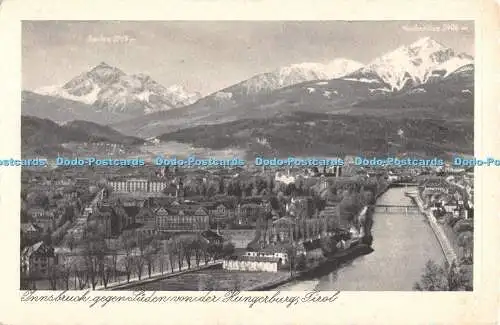 R314881 Innsbruck gegen Suden von der Hungerburg Tirol No 3608 Luxo Gravure Mono