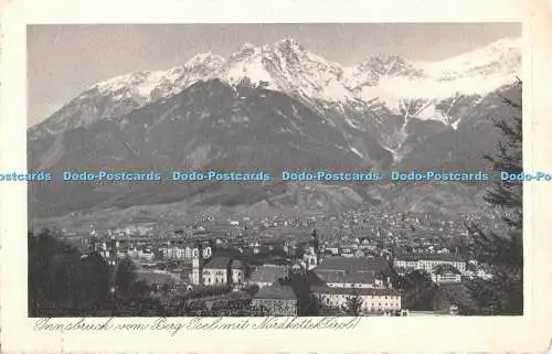 R314887 Innsbruck vom Berg Isel mit Nordkette Tirol No 2909 Luxo Gravure Monopol